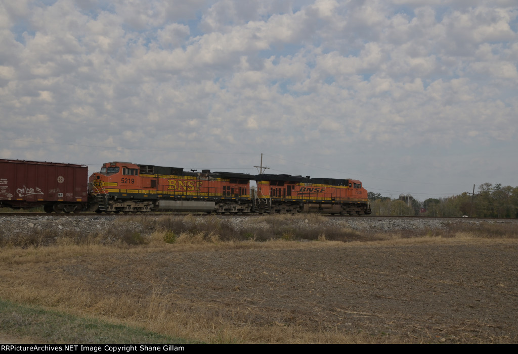 BNSF 5219 Roster